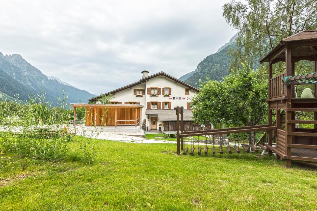 B&B Pranzaira Vicosoprano Eksteriør bilde